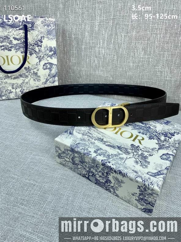 Replica Dior Belt 35mm 95-125cm 8L08