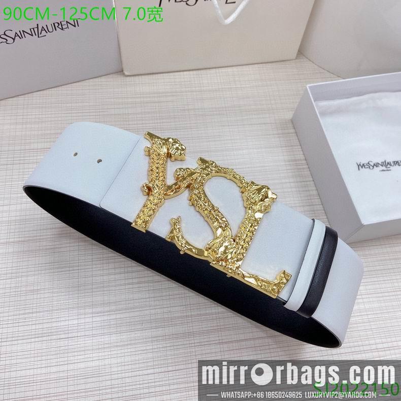 Replica YSL Belt 70mmX90-125cm 7D04
