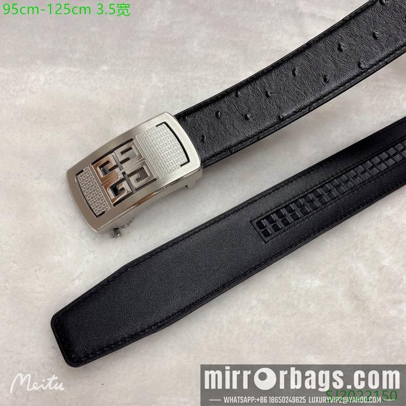 Replica Givenchy belt 自动扣 35mmX95-125cm 7D04