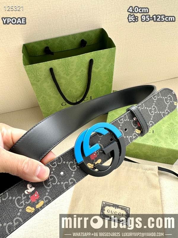 Replica Gucci belt 40mmX95-125cm 8L78