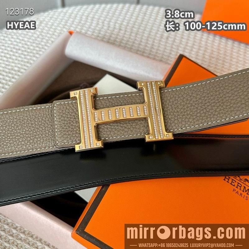 Replica Hermes belt 38mmX100-125cm 8L17