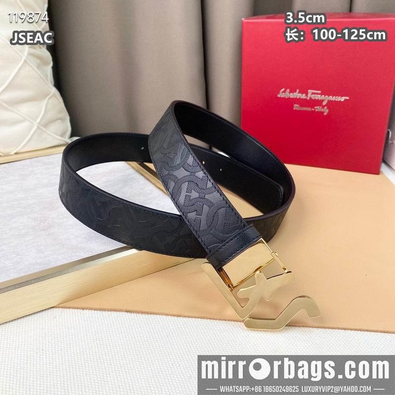 Replica Ferragamo belt 35mmX100-125cm 8L072004