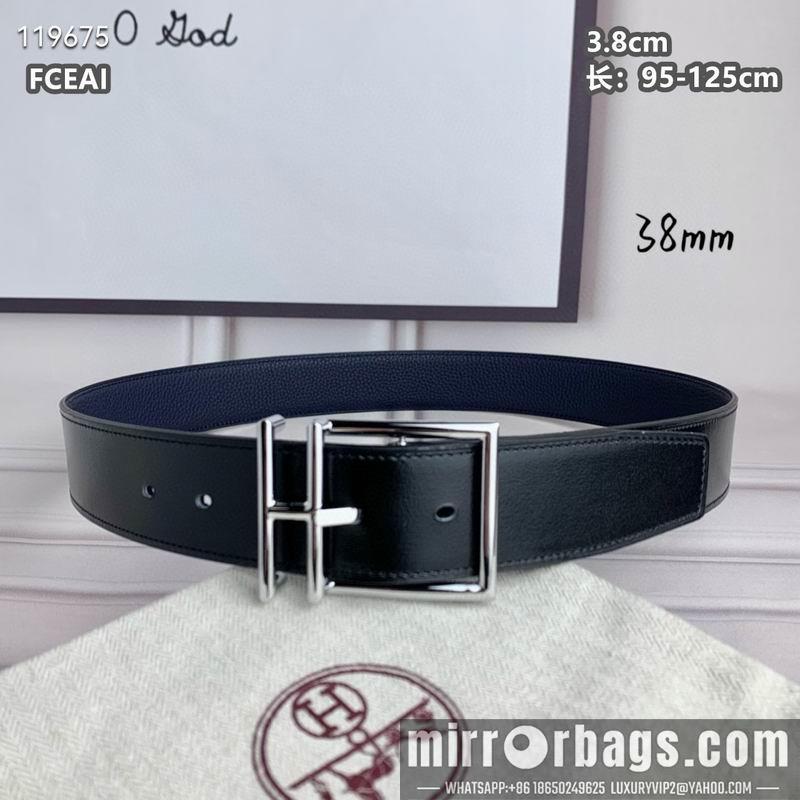 Replica Hermes belt 38mmX95-125cm 8L040802