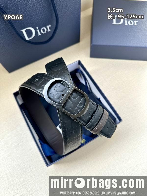 Replica Dior belt 35mmX95-125cm 8L43