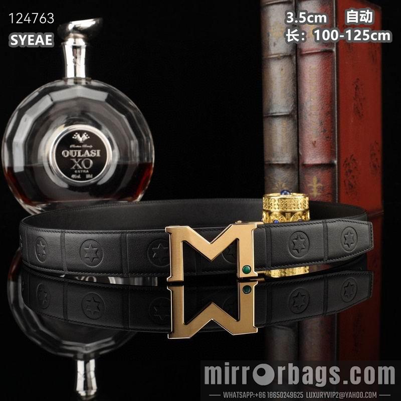 Replica Montlanc belt 35mmX100-125cm 8L41