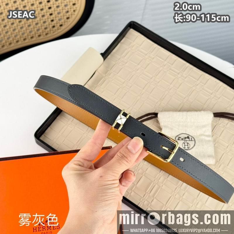 Replica Hermes belt 20mmX90-115cm 8L01