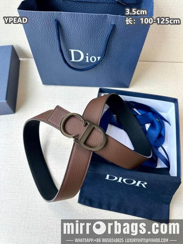 Replica Dior belt 35mmX100-125cm 8L36