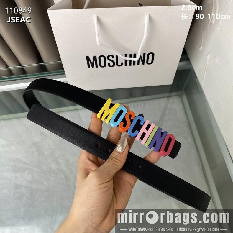 Replica Moschino Belt 25mmX90-110cm 8L01