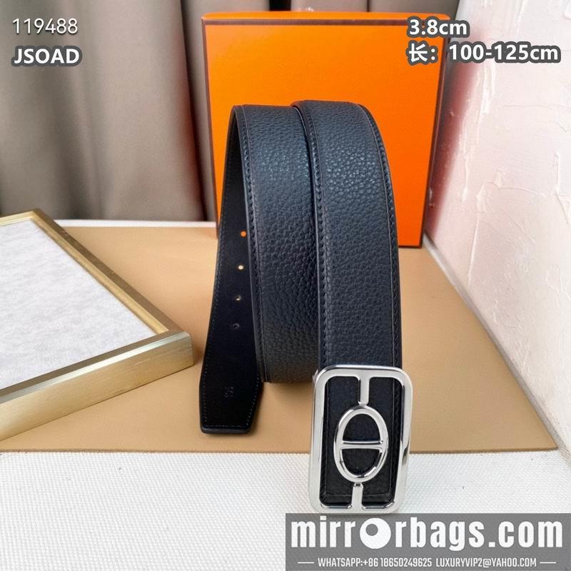 Replica Hermes belt 38mmX100-125cm 8L040801