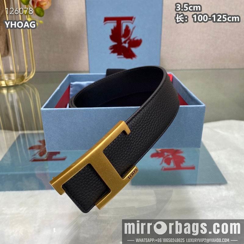 Replica Tod's belt 35mmX100-125cm 8L07
