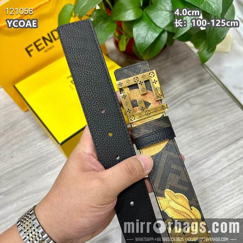 Replica Fendi belt 40mmX100-125cm  8L114