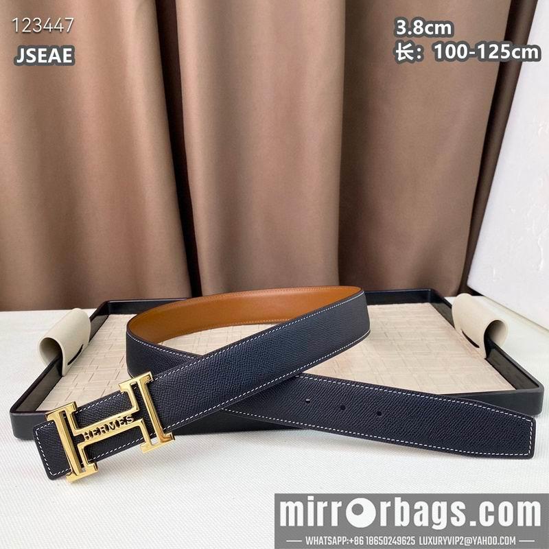 Replica Hermes belt 38mmX100-125cm 8L16