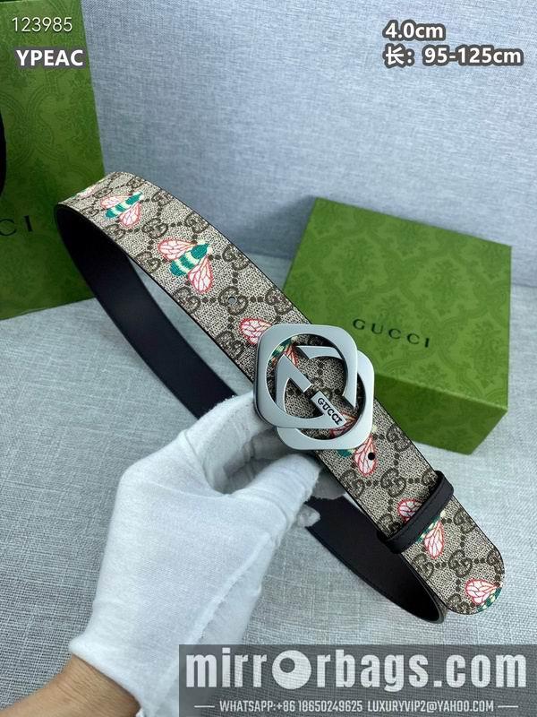 Replica Gucci belt 40mmX95-125cm 8L109
