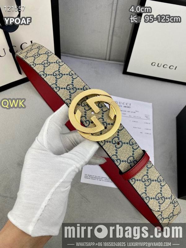 Replica Gucci belt 40mmX95-125cm 8L126