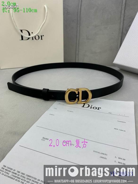 Replica Dior Belt 20mmX95-110cm 7d08
