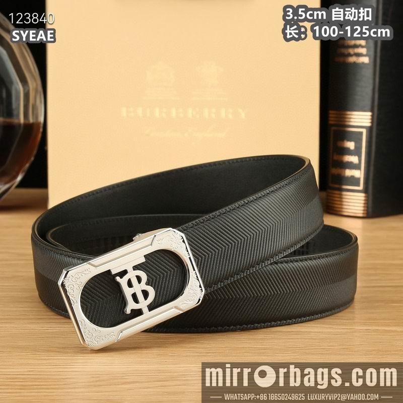 Replica Burberry belt 35mmX100-125cm 8L77