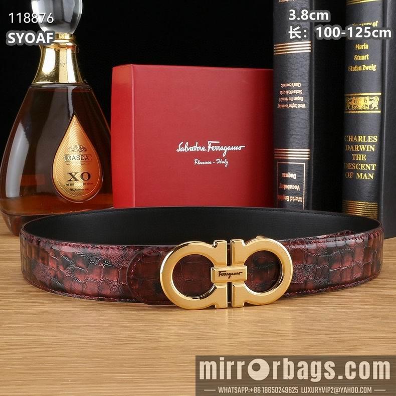 Replica Ferragamo belt 38mmX100-125cm 8L16
