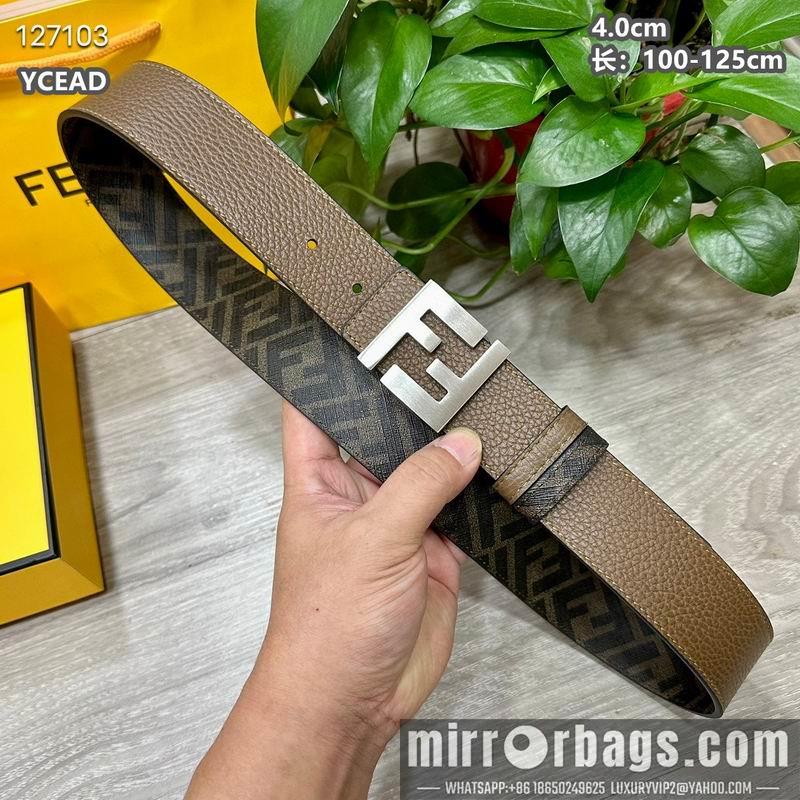 Replica Fendi belt 40mmX100-125cm 8L129