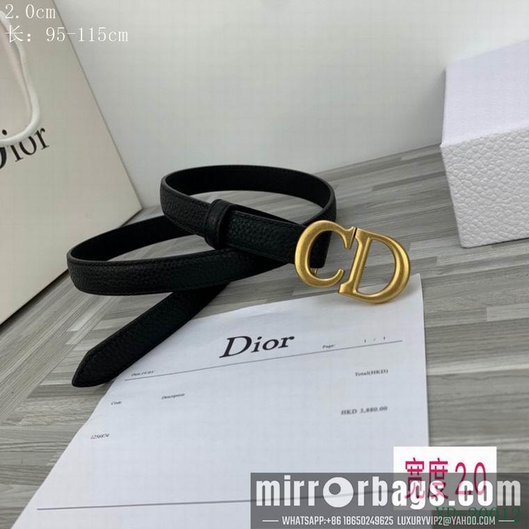 Replica Dior Belt 20mmX95-115cm 8L08
