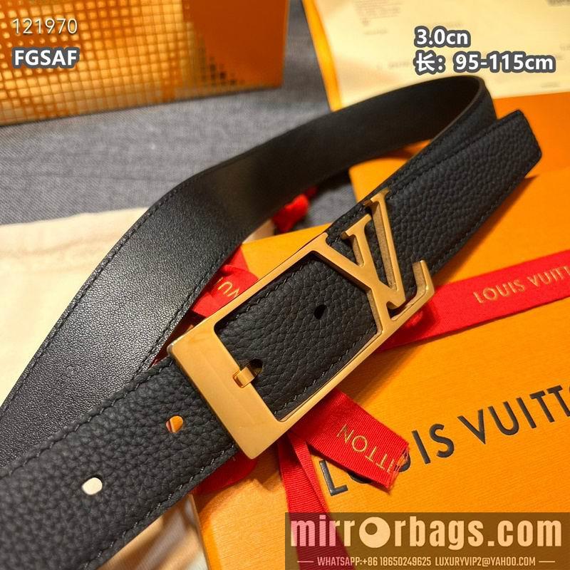 Replica LV belt 30mmX95-115cm 8L25