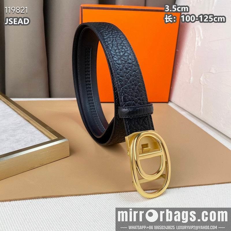 Replica Hermes belt 自动带35mmX100-125cm 8L040803