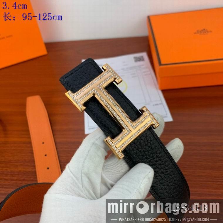 Replica Hermes Belt 34mm 95-125cm 8L02