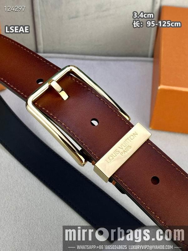 Replica LV belt 34mmX95-125cm 8L26