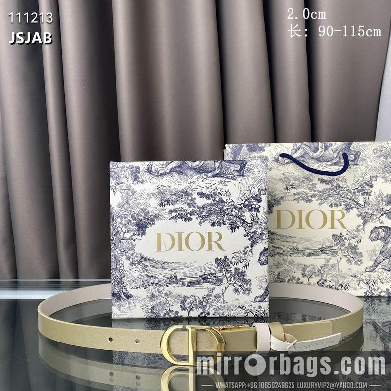 Replica Dior Belt 20mmX90-115cm 8L05