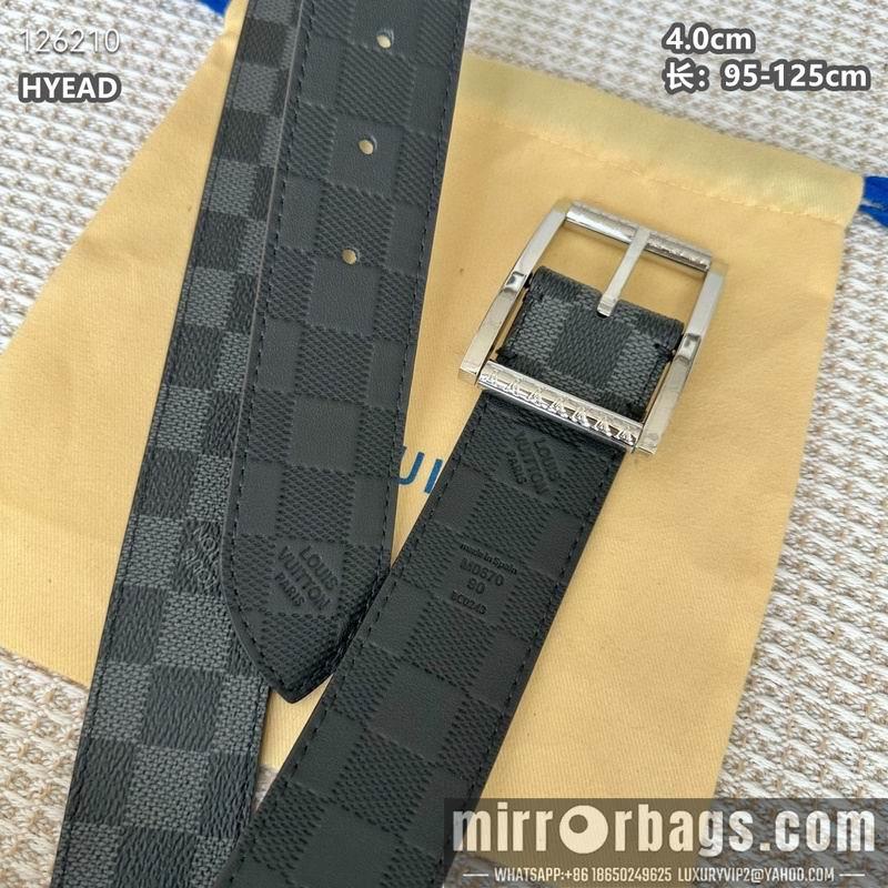 Replica LV belt 40mmX95-125cm 8L06