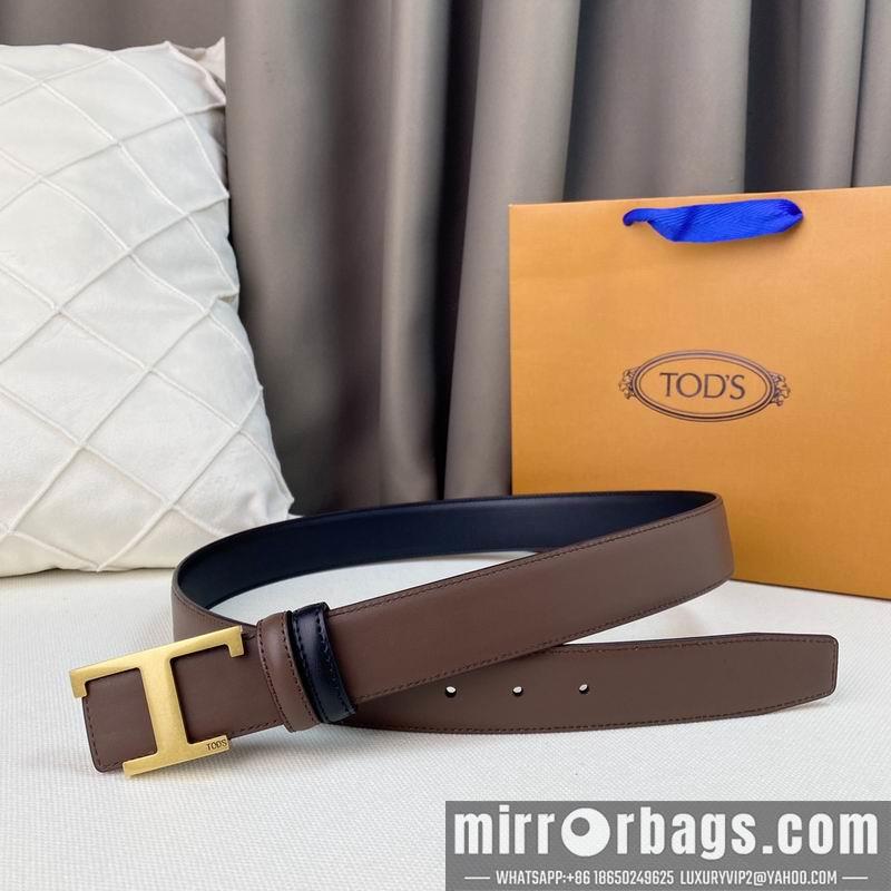 Replica Tod's belt 34mmX95-125cm 7D01
