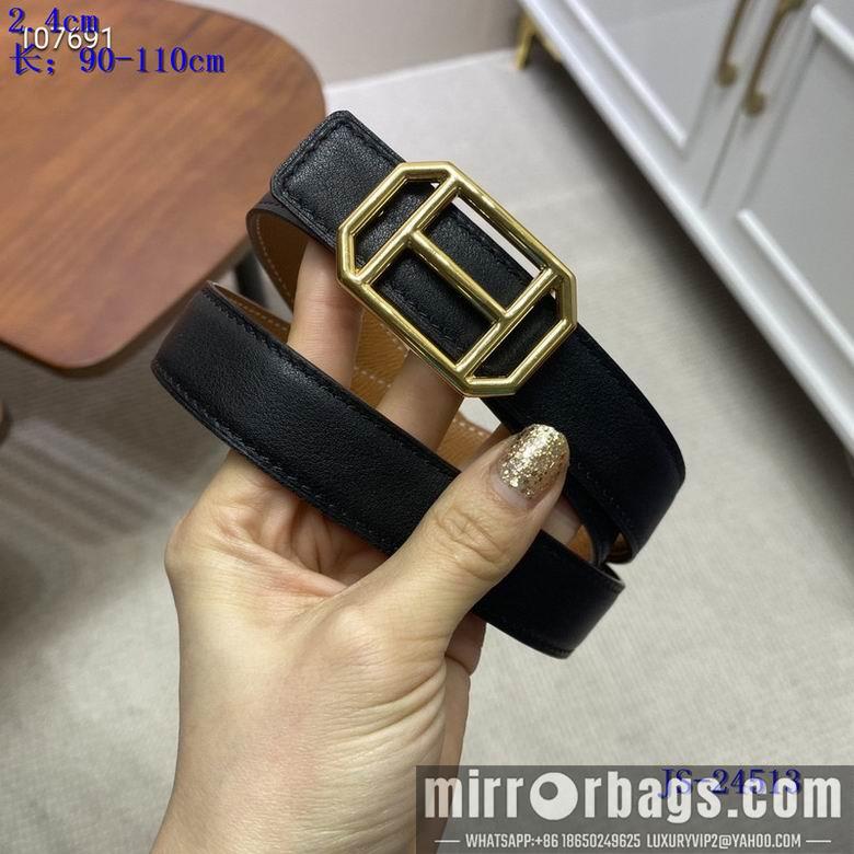 Replica Hermes Belt 24mmX90-110cm 8L01