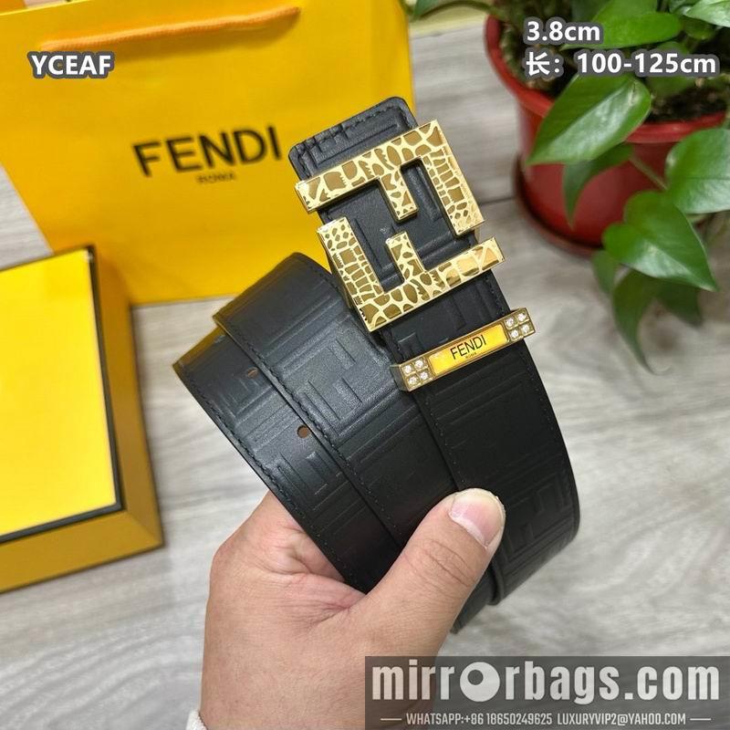 Replica Fendi belt 38mmX100-125cm 8L29