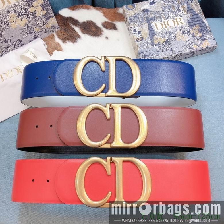 Replica Dior Belt 70mmX95-125cm 7d10