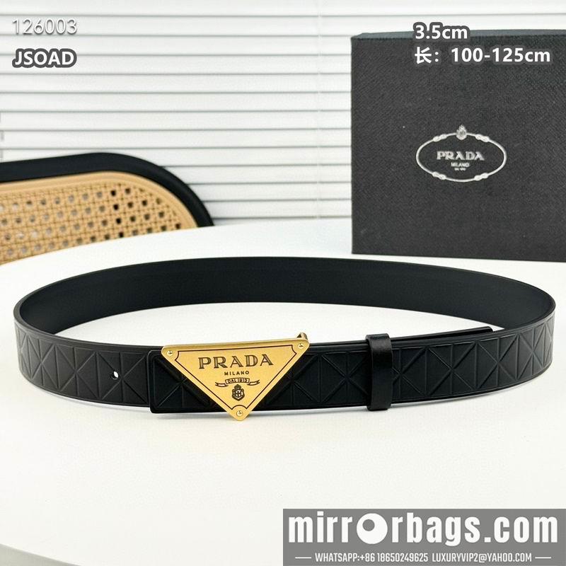 Replica Prada belt 35mmX100-125cm 8L36