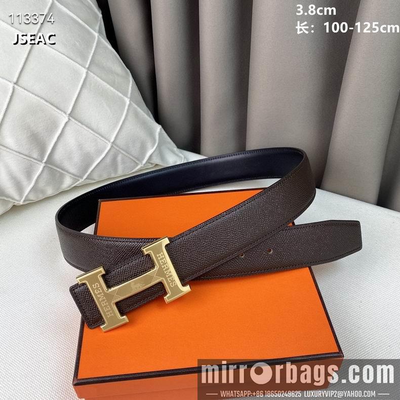 Replica Hermes belt 38mmX100-125cm 8L082503