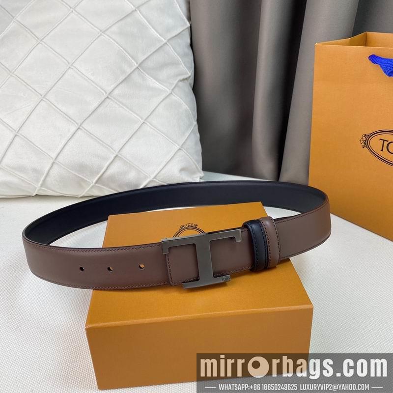 Replica Tod's belt 34mmX95-125cm 7D01