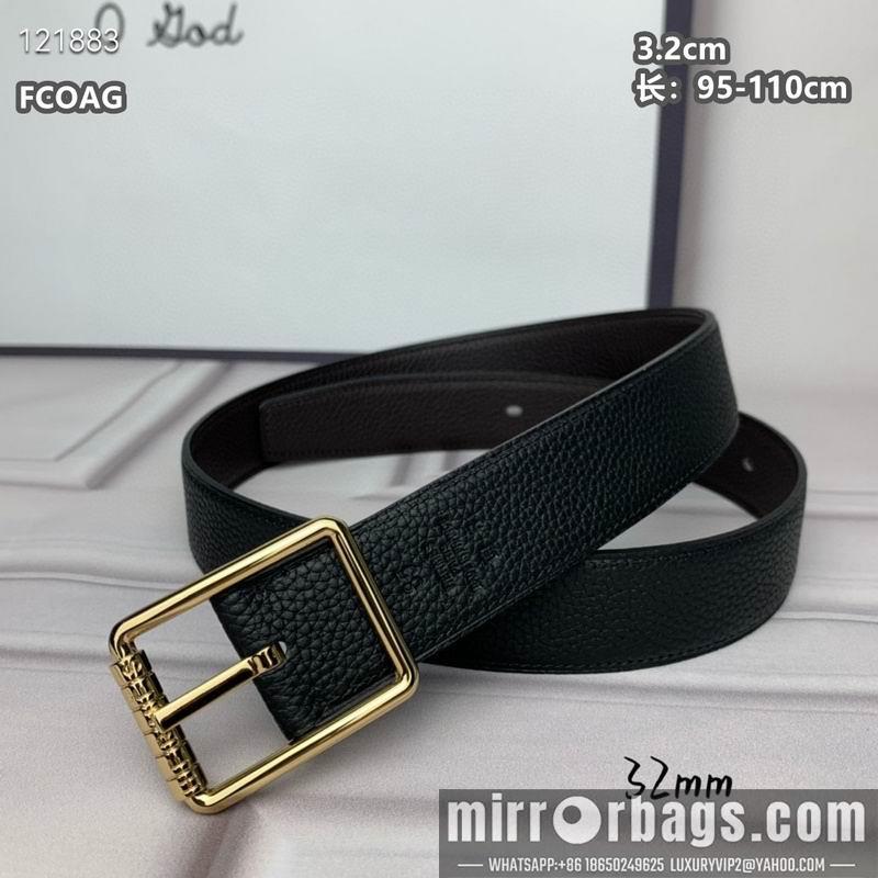 Replica Hermes belt 32mmX95-110cm 8L26