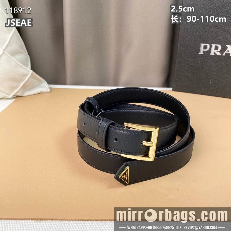 Replica Prada belt 25mmX90-110cm 8L010803