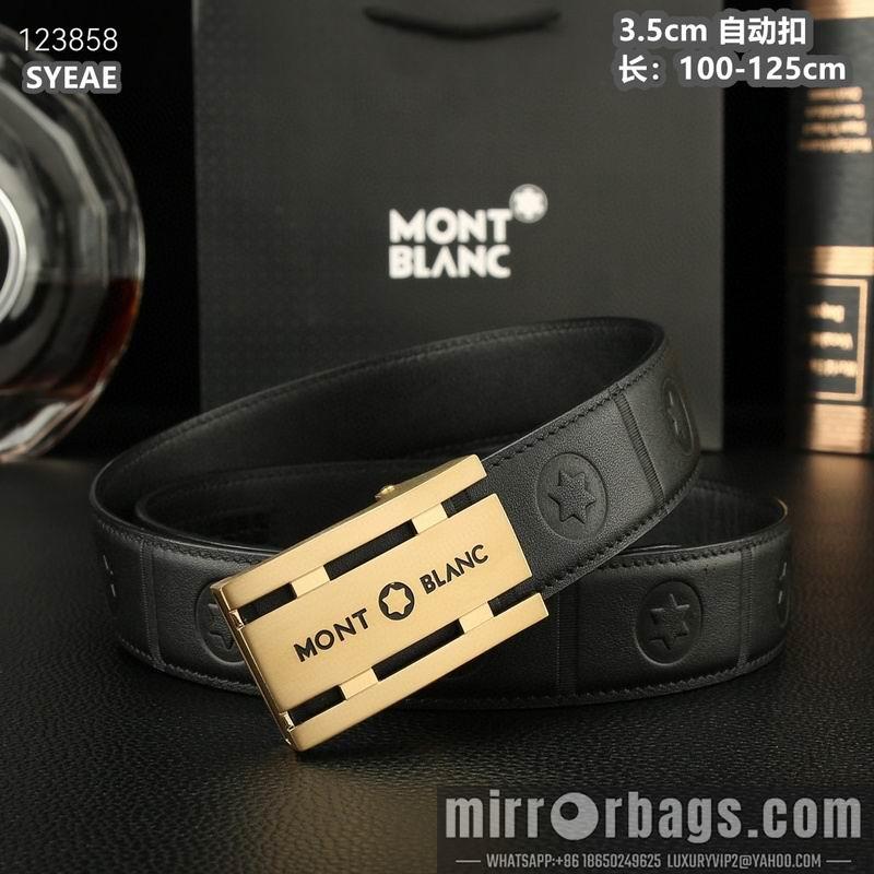 Replica Montlanc belt 35mmX100-125cm 8L52