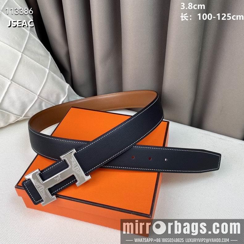 Replica Hermes belt 38mmX100-125cm 8L082504