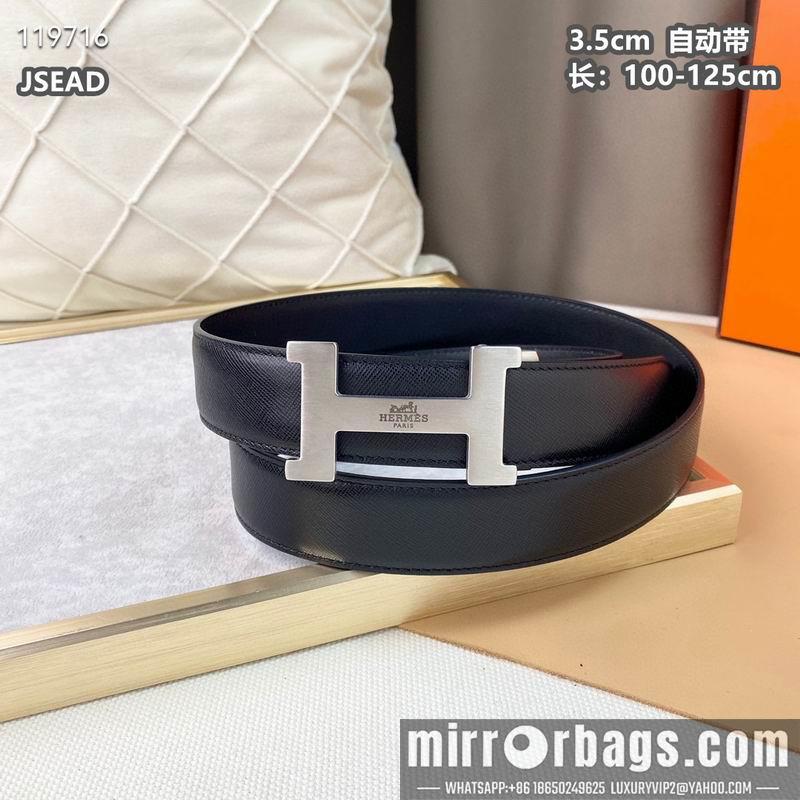 Replica Hermes belt 自动带35mmX100-125cm 8L040802