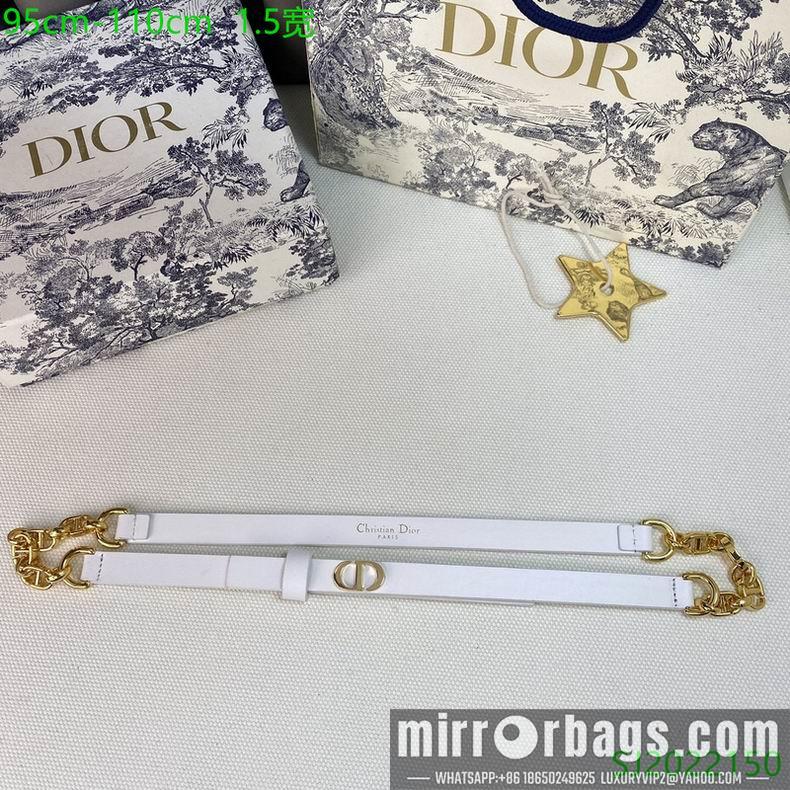 Replica Dior belt 15mmX95-110cm 7D02