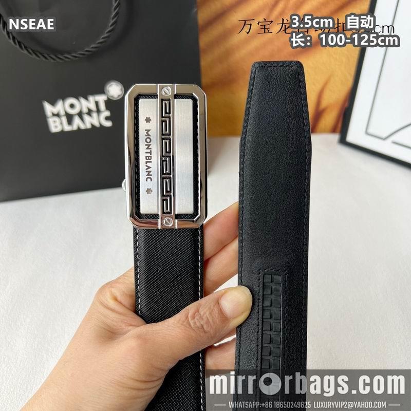 Replica Montlanc belt 35mmX100-125cm 8L68