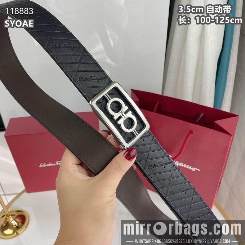 Replica Ferragamo belt自动带 35mmX100-125cm 8L11