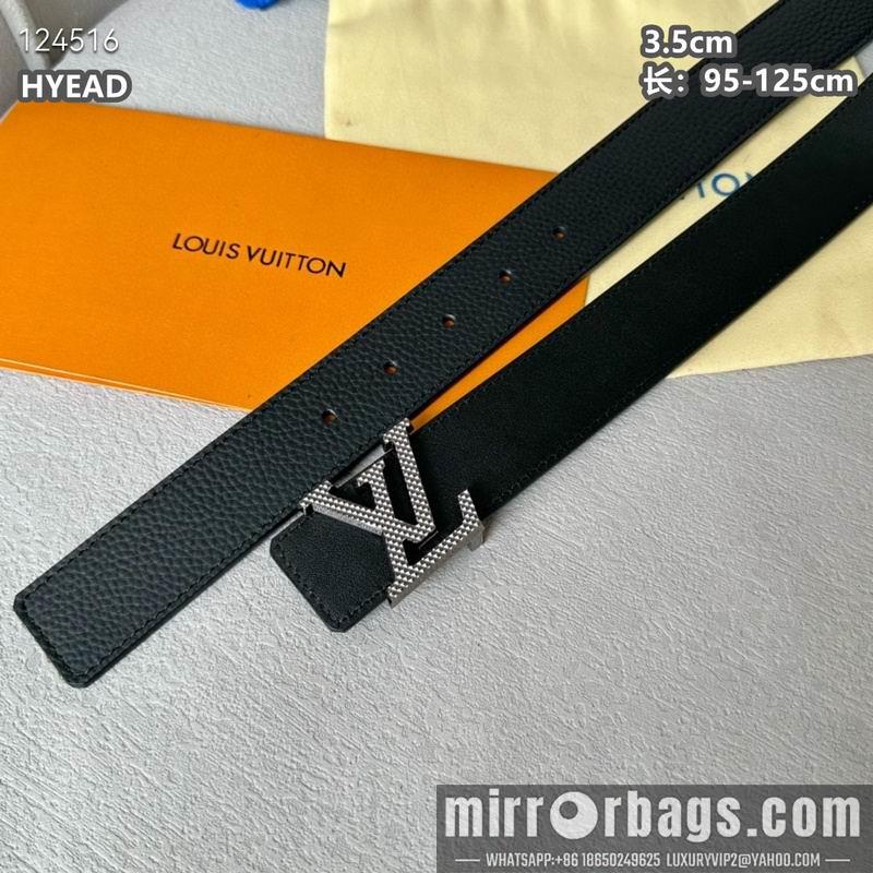 Replica LV belt 35mmX95-125cm 8L10