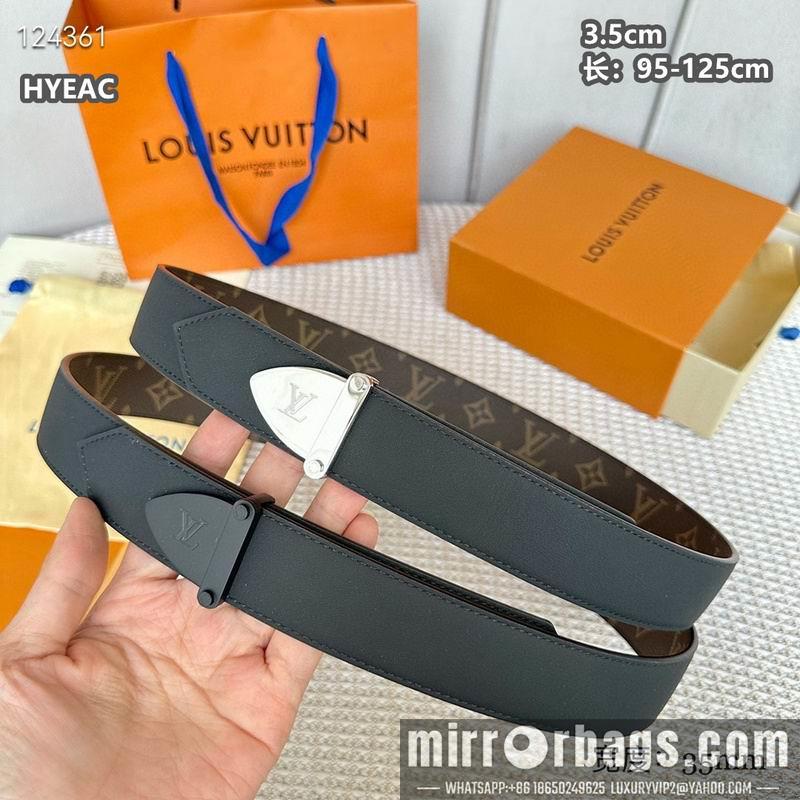 Replica LV belt 35mmX95-125cm 8L15