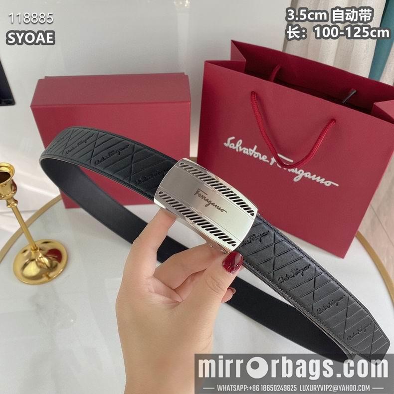 Replica Ferragamo belt自动带 35mmX100-125cm 8L12