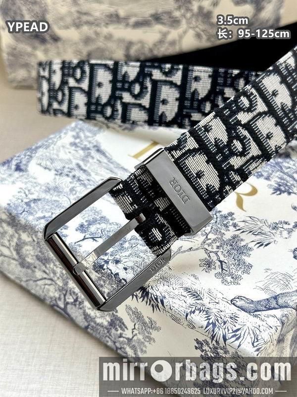Replica Dior belt 35mmX95-125cm 8L39