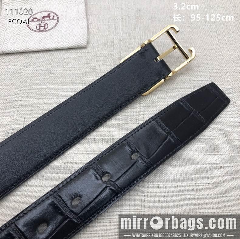 Replica Hermes Belt 32mX95-125cm 8L25