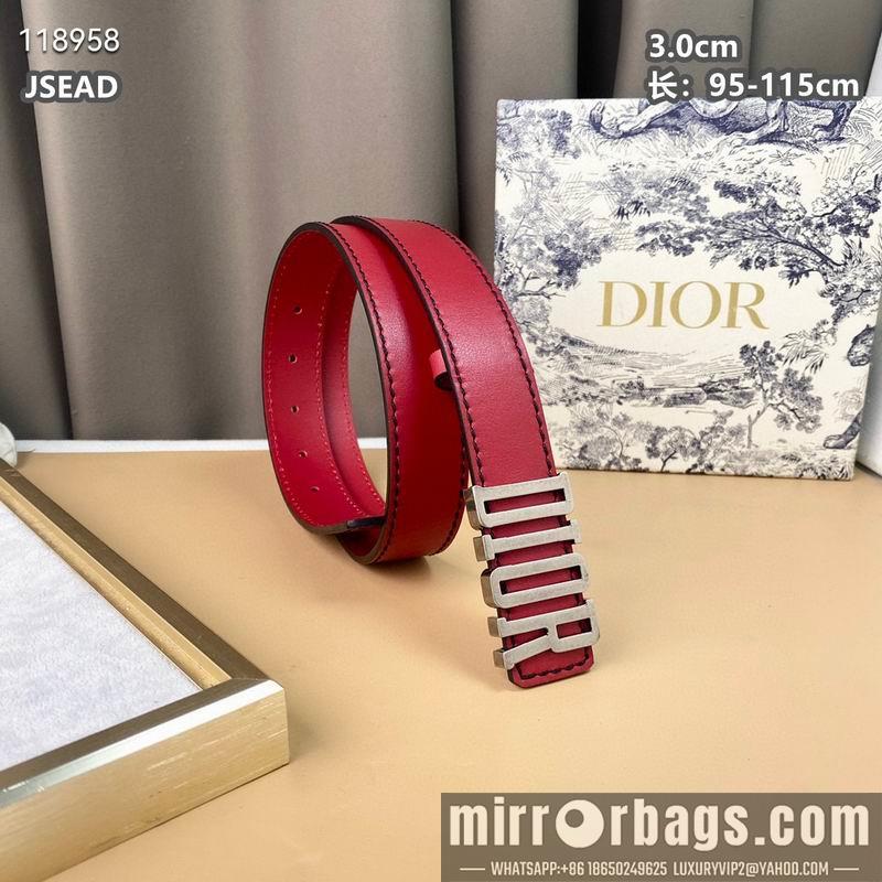 Replica Dior belt 30mmX95-115cm 8L040804